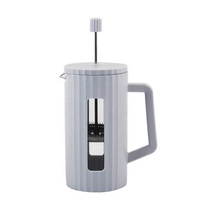 Capacité 350/800/1000 ml, cafetière et théière avec triple filtre, manchon en silicone, presse française en verre borosilicate - Product Image 2