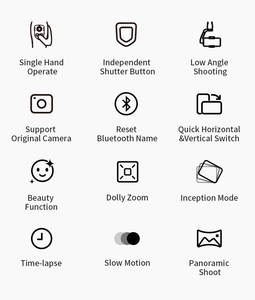 L7Bpro AI Auto Face Tracking Support de téléphone Durable en plastique pliable Mobile Vlog Selfie Stick Live Streaming Trépied Utilisation - Product Image 6