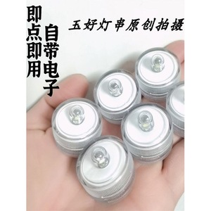 Luz LED Decorativa Mini para Acuario Ming Anjia, Impermeable, con Botón, Estilo Moderno, Forma de Melón de Invierno, 12 Piezas - Product Image 2