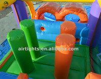 Course d'obstacle sans plomb, Combo gonflable coloré pour l'extérieur