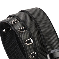 Ceinture en toile et tissu pour hommes, ceinture tactique d'extérieur à boucle en métal, ceinture de chasse, de randonnée et de sport, en stock