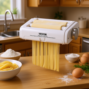 Accesorio para hacer pasta KitchenAid de acero inoxidable 3 en 1 con perilla de grosor ajustable para batidora de pedestal - Product Image 2