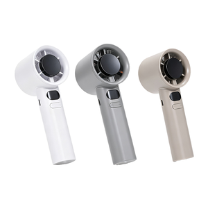 <span class=keywords><strong>2025</strong></span> Mini Turbo <span class=keywords><strong>Fan</strong></span> 1800MAh USB Có Thể Sạc Lại Màn Hình LED Hiển Thị Cao Hiệu Quả Điều Hòa Không Khí Xe Cầm Tay Công Suất Cao - Product Image 1