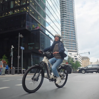 En stock, vélo de montagne électrique Amflow TL 2027, cadre en carbone, batterie amovible 800Wh, ultraléger