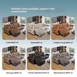 <span class=keywords><strong>Canapé</strong></span> électrique télescopique de conception italienne, appartement, petite maison, salon <span class=keywords><strong>haut</strong></span> de gamme, meubles en cuir, <span class=keywords><strong>canapé</strong></span> en ligne droite - Product Image 3