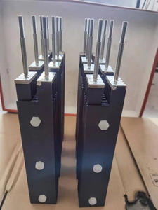 Anode en titane MMO revêtue de ruthénium utilisée pour l'électrolyse de l'hypochlorite de sodium, désinfection des piscines - Product Image 2