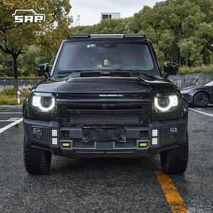 Oto yedek parçaları araba modifikasyon Defender tarzı ön Facelift Grill tampon vücut kitleri Chery T2 Jetour için - Product Image 3