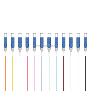 ที่มีคุณภาพสูง LSZH 12-core SINGLE MODE 0.9mm LC-APC /upc ใยแก้วนำแสง pigtail สำหรับสายเคเบิลใยแก้วนำแสง FTTH/FTTx ใช้ - Product Image 5