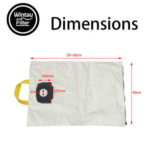 Sacs filtrants en toile pour aspirateur d'hôtel réutilisables compatibles avec <span class=keywords><strong>Karcher</strong></span> Wd4 Wd5 <span class=keywords><strong>Wd6</strong></span> - Product Image 3