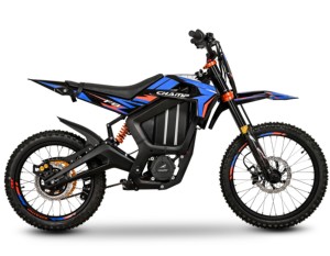Brushless High-Speed <b>72V</b> Lithium <b>Battery</b> Dirt Bike Dual Disc Mountain Motorcycle 100km/h - Product Image 1