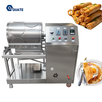 Machine automatique de fabrication de lumpia, de crêpes, de samosas, de rouleaux d'œufs, de rouleaux de printemps, machine de fabrication de feuilles de rouleaux de printemps