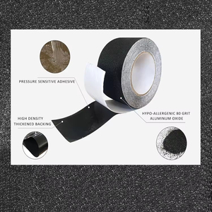 Cinta Antideslizante Industrial con Superficie Abrasiva para Mejorar la Tracción en Rampas, Pasillos y Pisos de Fábrica - Product Image 2