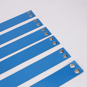 Ultralicht röntgenbeschermingsgordijnmateriaal met 0,125 mm Pb lood-equivalent, zwart/blauwe kleur voor veiligheidsinspectiemachines - Product Image 2