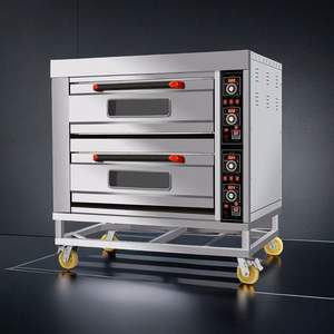 120 Liter Elektrische Oven Mobiele Baksteen Pizza Brood Met 20 Dienblad Pannen Convectie Commerciële Trolley Bakkerij Gas Propaan - Product Image 1