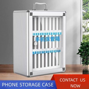 Tùy chỉnh chấp nhận được New thiết kế thời trang điện thoại di động lưu trữ Locker Box Hợp kim nhôm trường hợp điện thoại thông minh tủ cho các trường học - Product Image 2