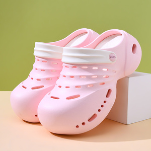 Sandales de plage compensées pour femmes, antidérapantes, respirantes et confortables, idéales pour l'extérieur - Product Image 2