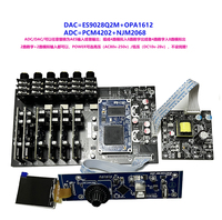 Prosesor Audio ADSP-21489 Crossover elektronik 4 in 8 Out DSP dengan layar dan kontrol Volume 192K