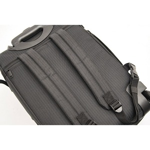 Sac à dos de randonnée, bretelles réglables, unisexe, gris, matière PU, minimaliste, multifonctionnel, léger - Product Image 2