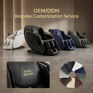 Sillón <span class=keywords><strong>de</strong></span> Masaje Eléctrico <span class=keywords><strong>de</strong></span> Cuerpo Completo LEERCON 2026 Sonic Wave Resonance Pro con Almohada Superior <span class=keywords><strong>de</strong></span> Lujo y Ahorro Preimpuestos - Product Image 2