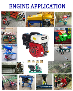 168f trang trại vườn xây dựng GX160 GX200 xi lanh đơn 5.5HP 6.5HP nông nghiệp điện phun xăng nhỏ động cơ xăng - Product Image 5