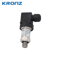 Sensor de Nivel KRONZ Resistente al Desgaste y Anti-Bloqueo de 4-20 mA, Transmisor de Presión de Carga Pesada con Galga Extensométrica para Sólidos a Granel