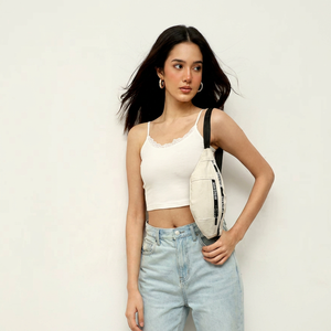 Oferta de Verano: Top Corto de Algodón Acanalado para Mujer, Fácil de Combinar, Ajuste Ceñido, Ideal para un Look Casual, Básico pero de Alta Calidad - Product Image 1