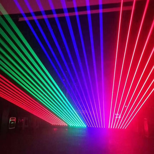UNOXINE Six Eye RGB DMX512 Moving Head Laser Light avec contrôle activé par le son IP33 Haute CRI 90 pour les clubs et les DJ - Product Image 6