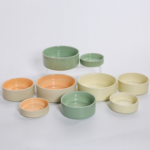 Bestcera bền gốm Bát chó chống ăn mòn Bắc Âu tùy chỉnh vật nuôi trung chuyển với mô hình rắn hiện đại - Product Image 5