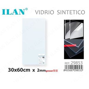 Lastra in Vetro Sintetico Ilan 30x60 Cm Spessore 2 Mm Per Contenitori Elettronici - Product Image 2