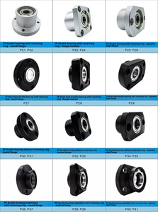 Bgrb68001 6005 6203 राउंड फ्लैंज चिकनी शाफ्ट फिक्स्ड सीट एम्बेडेड हाउस - Product Image 3