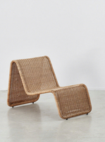 Canapé en osier minimaliste moderne, chaise individuelle en osier, modèle mobile 280, mobilier créatif pour hôtels, maisons d'hôtes, balcons