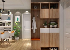 M11 Armario Superior con Separación de Espacios Óptima, Mueble de Entrada Grande/Pequeño de Madera, Diseño Moderno, Almacenamiento de Zapatos para Casa/Apartamento - Product Image 2