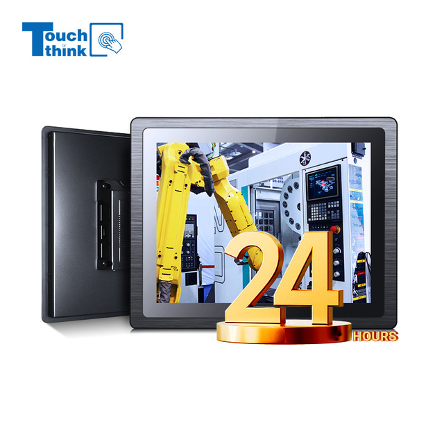 IP65 Waterproof Full HD Capacitive Industrial Touchscreen Panel Embedded Computer OEM Harsh Environments 2GB-8GB J1900 VESA