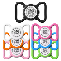 Collier pour animaux de compagnie personnalisable avec pendentif d'identification, code QR anti-perte, breloques pour collier d'animaux, collier GPS pour animaux S14 HW