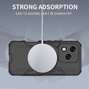 Funda de Teléfono 2 en 1 de TPU+PC de Lujo con Disipación de Calor y Resistente a Golpes, Diseño Elegante, Carga Inalámbrica, Cubierta Trasera para Honor 400 Lite - Product Image 6