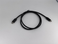 Cable de Carga Rápida PD Tipo C a C con Doble Cabezal, Trenzado de Nailon, 60W 3A para Computadora y Escáner de Código de Barras
