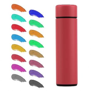 Wholesales Inteligente Digital 500ml Stainless Steel LED Smart Temperature Display Thermal <b>Flask</b> Water Bottle With Tea Strainer - Product Image 4