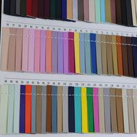 Cuir synthétique Rexine écologique 0,9 mm à surface lisse pour chaussures, sacs, carnets, emballages, matière en similicuir