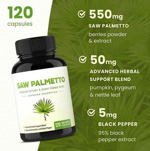 Meilleure vente de marque OEM / ODM <span class=keywords><strong>meilleur</strong></span> supplément DHT bloqueur et prévention de la perte de <span class=keywords><strong>cheveux</strong></span> capsules de palmier de scie - Product Image 3