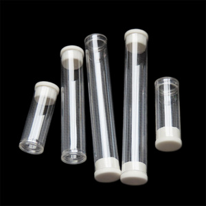 Boîte d'emballage en tubes cylindriques en <span class=keywords><strong>plastique</strong></span> <span class=keywords><strong>transparent</strong></span>, tubes de stockage en polycarbonate PC, tubes préformés en PVC/PC - Product Image 1