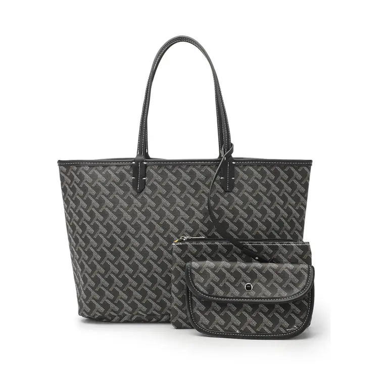Custom Tote Bag 3 in 1 Handbag Set Clutch Wallets Satchel Shoulder Bags Women's Luxury Large Tote Bag Purse Leather Handbags Set