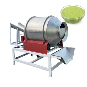 Malaxeur à tambour de haute qualité avec seau basculant pour l'application de poudre - Sauce barbecue, moutarde, sauce salade, etc. - Product Image 1