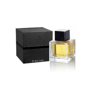 Bottiglia di profumo di vetro nero di lusso quadrato 100ml e <span class=keywords><strong>50ml</strong></span> con pompa Sayer elegante Flacon De Parfum - Product Image 2