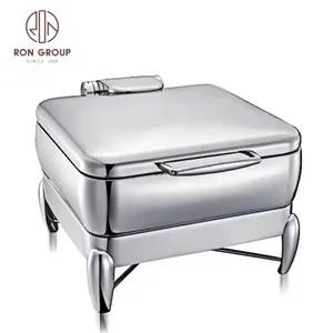 Equipamento de aquecedor hidráulico luxuoso para pratos de casamento, restaurante, hotel, banquetes, buffet, comida, aço inoxidável, equipamento de aquecimento