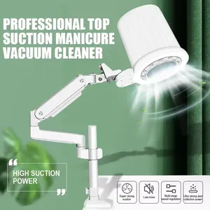 Aspiradora de Uñas de Alta Gama con Succión Superior, Diseño Silencioso, 4 Soportes Blancos para Herramientas, para Salones de Uñas Comerciales - Product Image 2