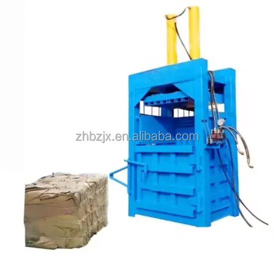 ZHENHUA Hydraulic Plastic Bottle Baling Press For Waste Paper Recycling Cardboard Baler Machine