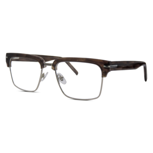 Occhiali da vista Vintage classici da uomo in metallo ibrido acetato montatura occhiali da uomo in stile Business - Product Image 4