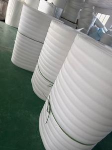 ม้วนโฟม EPE แบบกำหนดเองสำหรับบรรจุภัณฑ์ - ความหนาแน่นสูง กันน้ำ กันกระแทก ย่อยสลายได้ สีขาว สำหรับป้องกันพื้น - Product Image 2