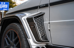 Kit carrosserie large style W465 <span class=keywords><strong>G900</strong></span> PHARRI pour Mercedes Classe G W463 2007-2018, comprenant capot en carbone sec, phares et passages de roues - Product Image 6