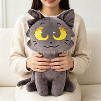 Buat Boneka Kucing Kartun Squish Sendiri Produsen Mainan Boneka Kustom Merek Mainan Hewan Boneka Lucu dan Lembut untuk Bayi